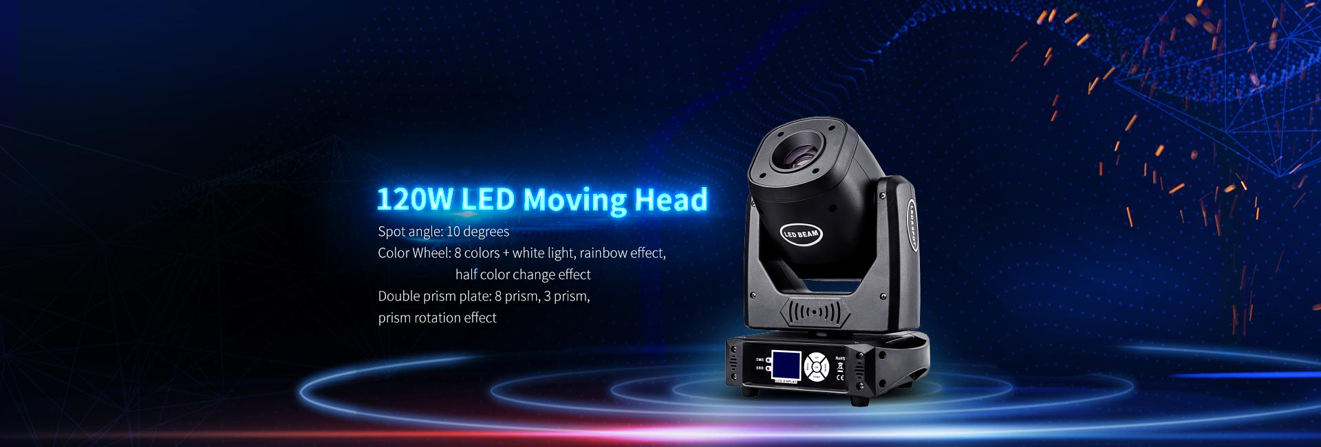 120W LED Moving